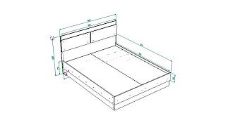 Кровать Ларна 1600