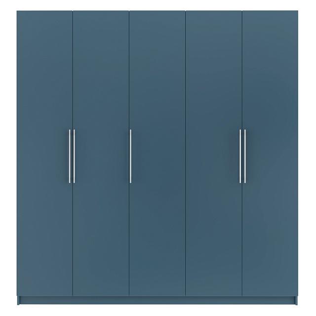 Шкаф распашной Калифорния - 5 Альби Полуночно-синий