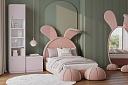 Детская стенка Банни - 1 МДФ Розовый Лайт