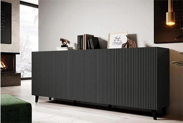 Комод Крит - 2 Черный