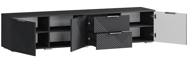 Тумба под ТВ Салерно NEW 1 Графит