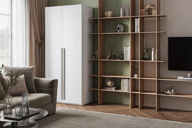 Шкаф распашной Лорена Бест - 2 Белый