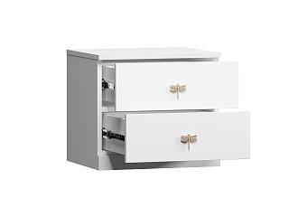 Тумба прикроватная Стрекоза Mini - 3 Белый