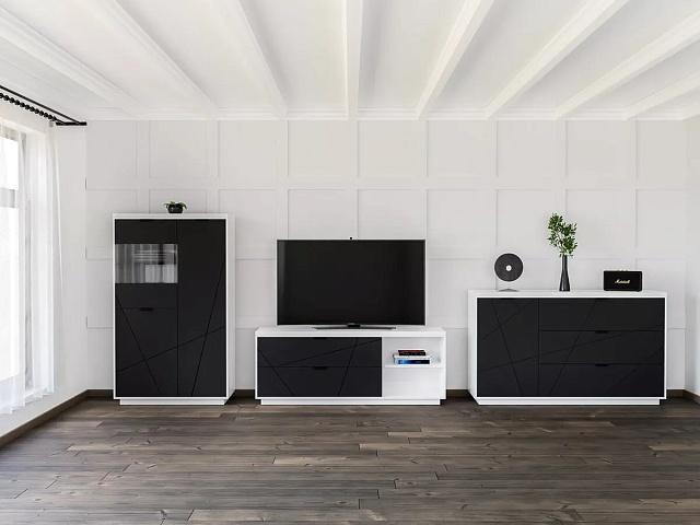 Стенка Бостон - 2 Черный