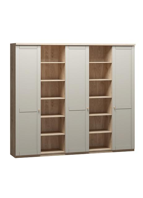 Шкаф распашной София РАХ - 26 МДФ Кастелло Медовый / Кашемир