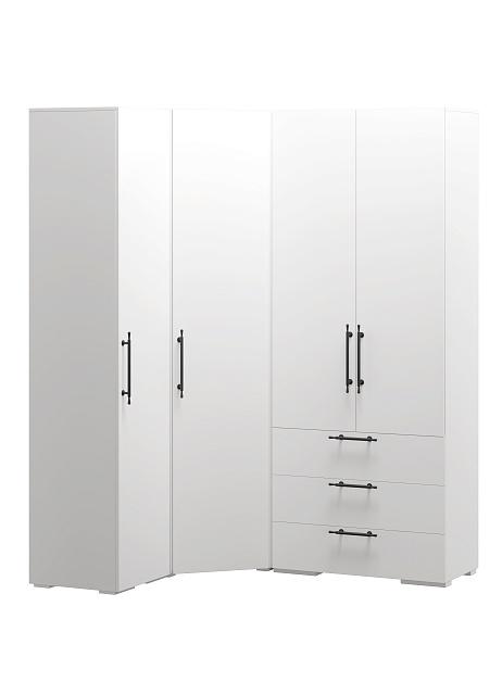 Шкаф угловой Мори-Хелена - 13 Белый