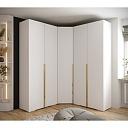 Шкаф угловой Мори - 15 Белый