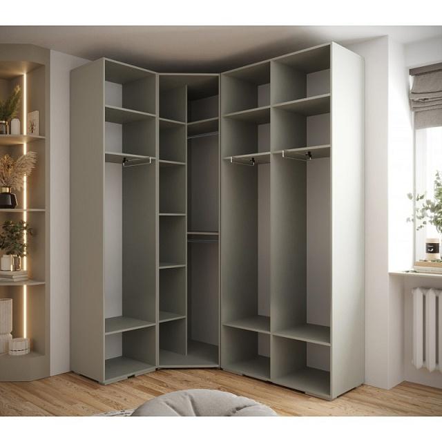 Шкаф угловой Люксор - 4 Кашемир