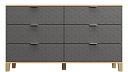 Комод Марвин Йорк - 7 Графит