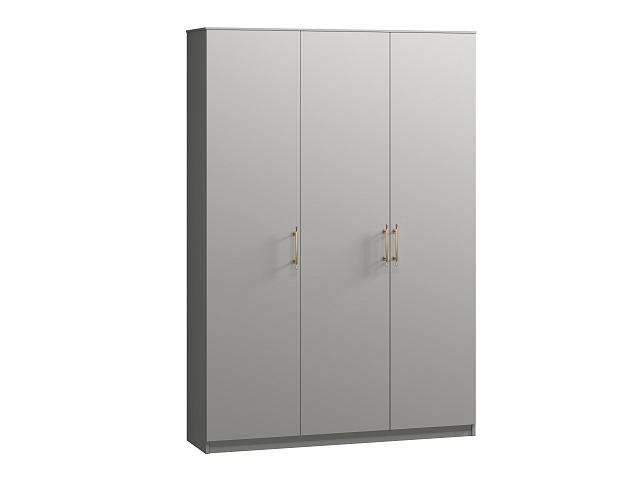 Шкаф распашной Хелена - 3 Шиншилла Серая