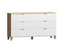 Комод Марвин 7.1 фрезеровка 8 Белый