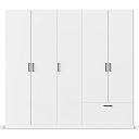 Шкаф распашной Бари - 5 Белый