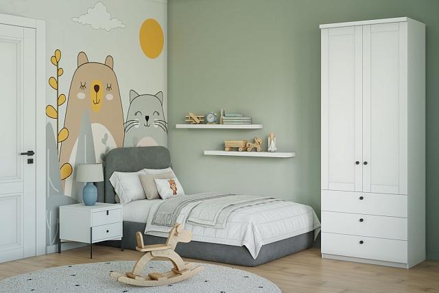 Шкаф распашной София РАХ - 11 МДФ Белый