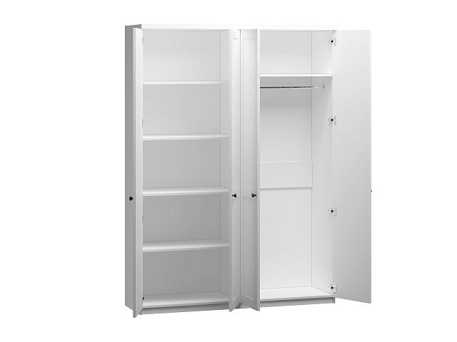 Шкаф распашной София РАХ - 3 МДФ Белый