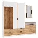 Прихожая Санти - 4 Белый