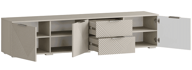 Тумба под ТВ Салерно NEW 1 Кашемир