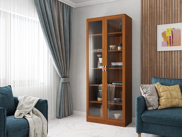 Книжный шкаф Библиограф - 2 №1 Орех Экко