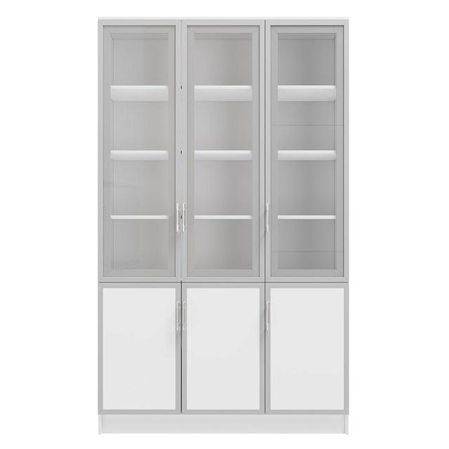 Книжный шкаф Альма - 15 Белый