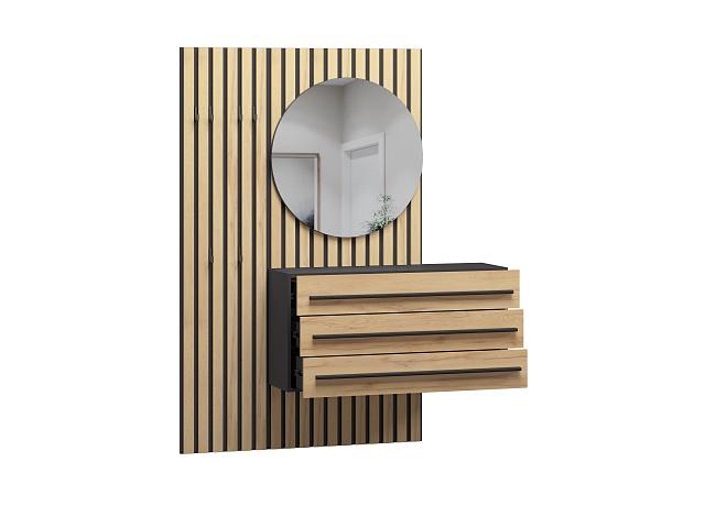 Прихожая Неаполь - 1 Черный