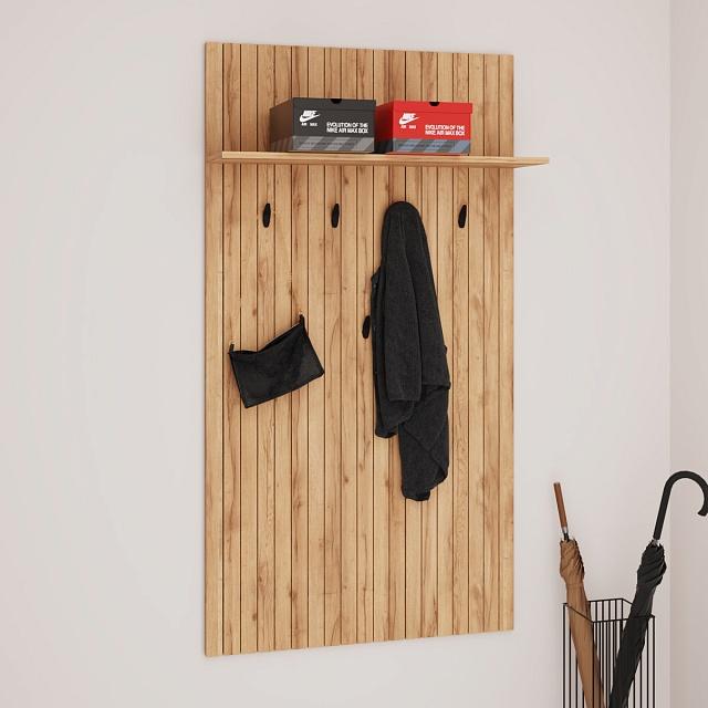 Вешалка Астрис - 2 Дуб Золотистый