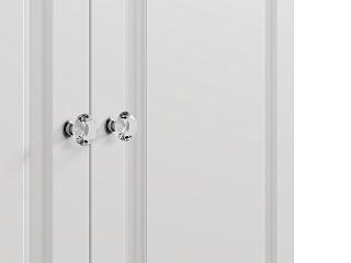 Шкаф распашной Миссури Классик - 6.4 Белый
