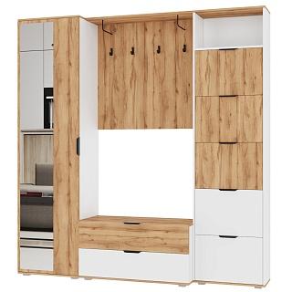 Прихожая Санти - 3 Белый