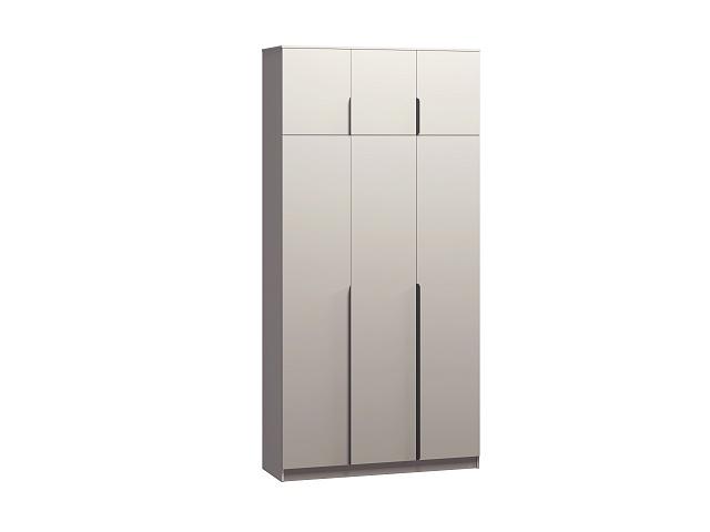 Шкаф распашной Марсель - 3 Кашемир с антресолью