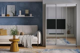 Шкаф-купе Борнео - 3.5С Кашемир