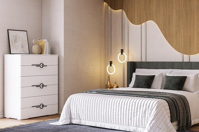 Комод Белиз - 5 Белый