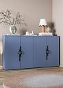 Комод Белиз - 3 Альби Полуночно-Синий
