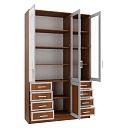 Книжный шкаф Альма - 21 Орех Экко