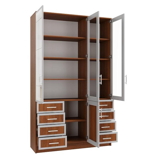 Книжный шкаф Альма - 21 Орех Экко