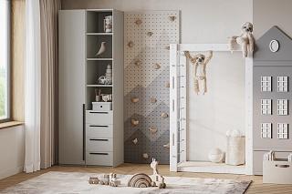 Шкаф распашной Хейсон - 26 Кашемир