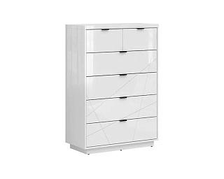 Комод Бостон - 6 Белый