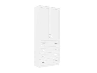 Шкаф распашной Стелла - 14 Белый