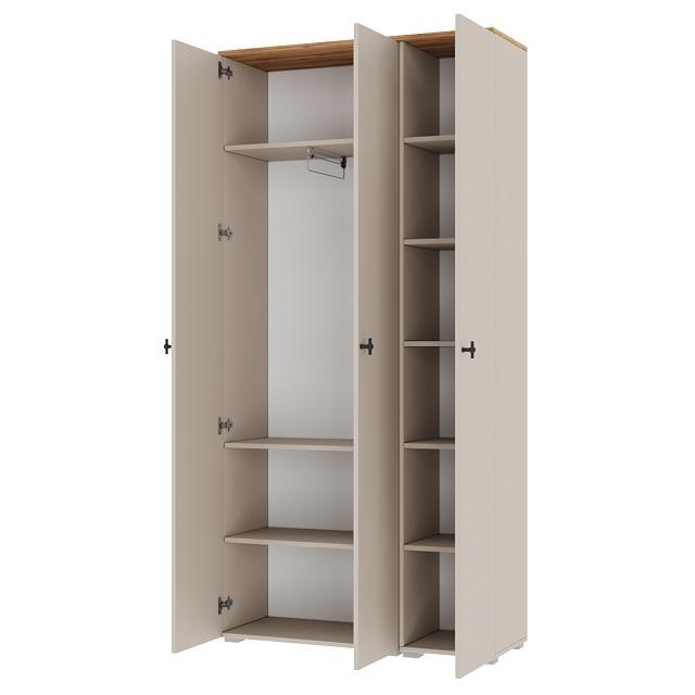 Шкаф распашной Квели - 3 Кашемир