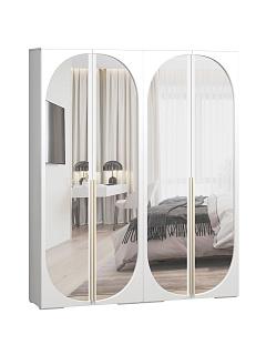 Шкаф распашной Брей - 2.2 Белый