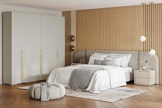 Шкаф распашной Эдинбург - 6 Кашемир