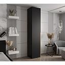 Шкаф распашной Мори - 1 Черный