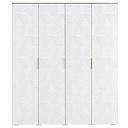 Шкаф распашной Асти - 4 Белый