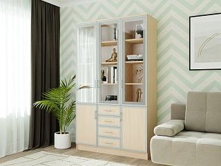 Книжный шкаф Альма - 18 Дуб Молочный