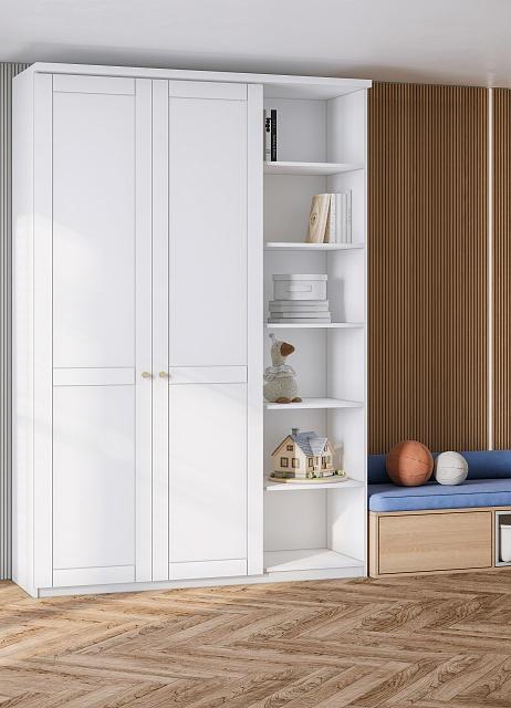 Шкаф распашной София РАХ - 33 МДФ Белый