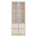Книжный шкаф Альма - 10 Дуб Молочный