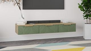 Тумба под ТВ подвесная Асти - 1 Бразо