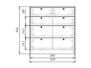 Комод Монреаль