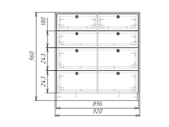 Комод Монреаль