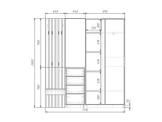 Прихожая Неаполь - 2 Кашемир