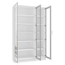 Книжный шкаф Альма - 13 Белый