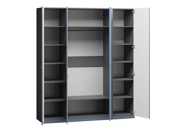 Шкаф распашной Стрекоза - 4 МДФ Космея