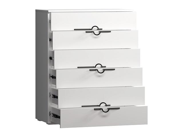 Комод Белиз - 5 Белый